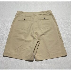 Victorinox‎ Mens 40 Tan Beige Khaki Cotton Utility Cargo Shorts Pockets
